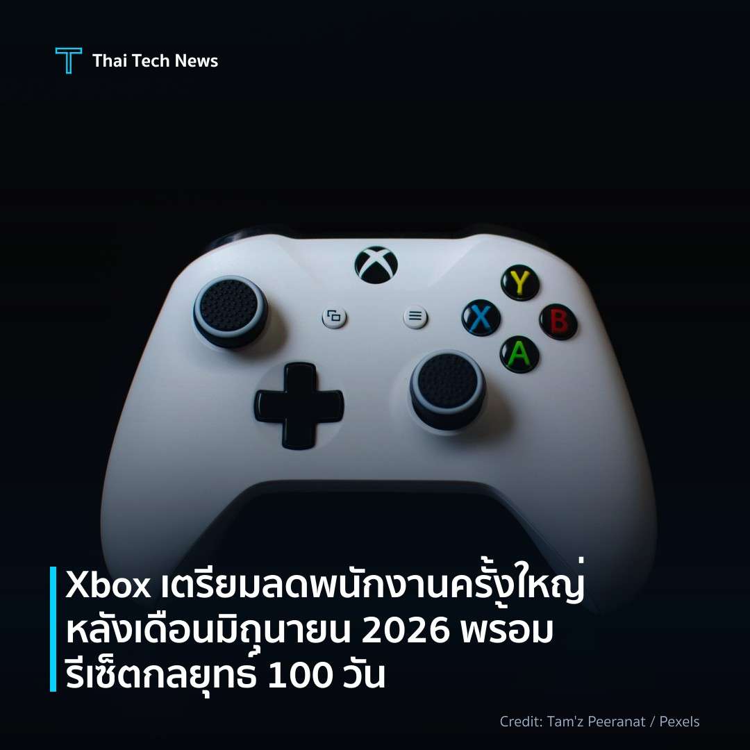 Xbox เตรียมลดพนักงานครั้งใหญ่หลังเดือนมิถุนายน 2026 พร้อม…