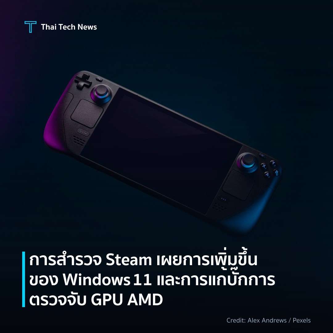 การสำรวจ Steam เผยการเพิ่มขึ้นของ Windows 11 และการแก้บั๊…