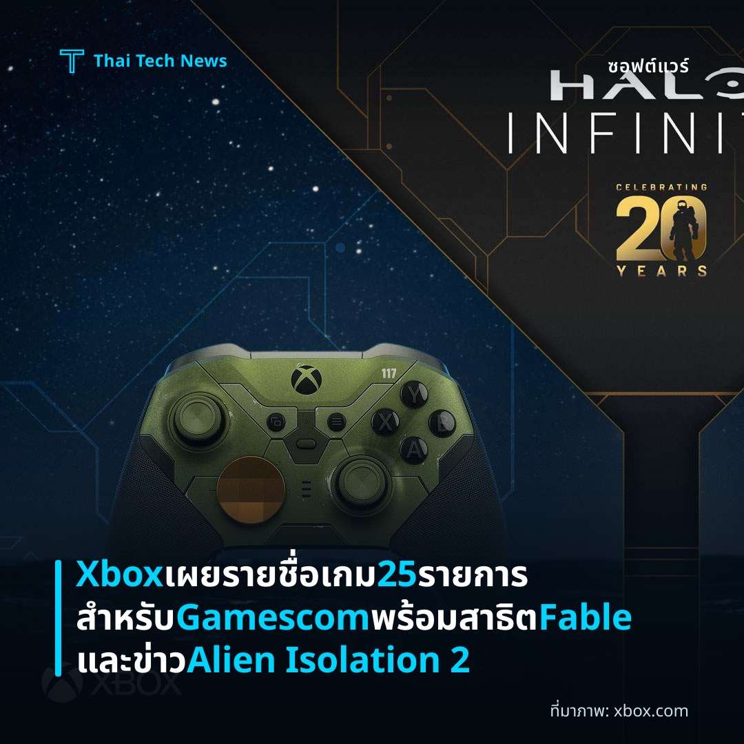 Xbox เผยรายชื่อเกม 25 รายการสำหรับ Gamescom พร้อมสาธิต Fable และข่าว Alien Isolation 2
