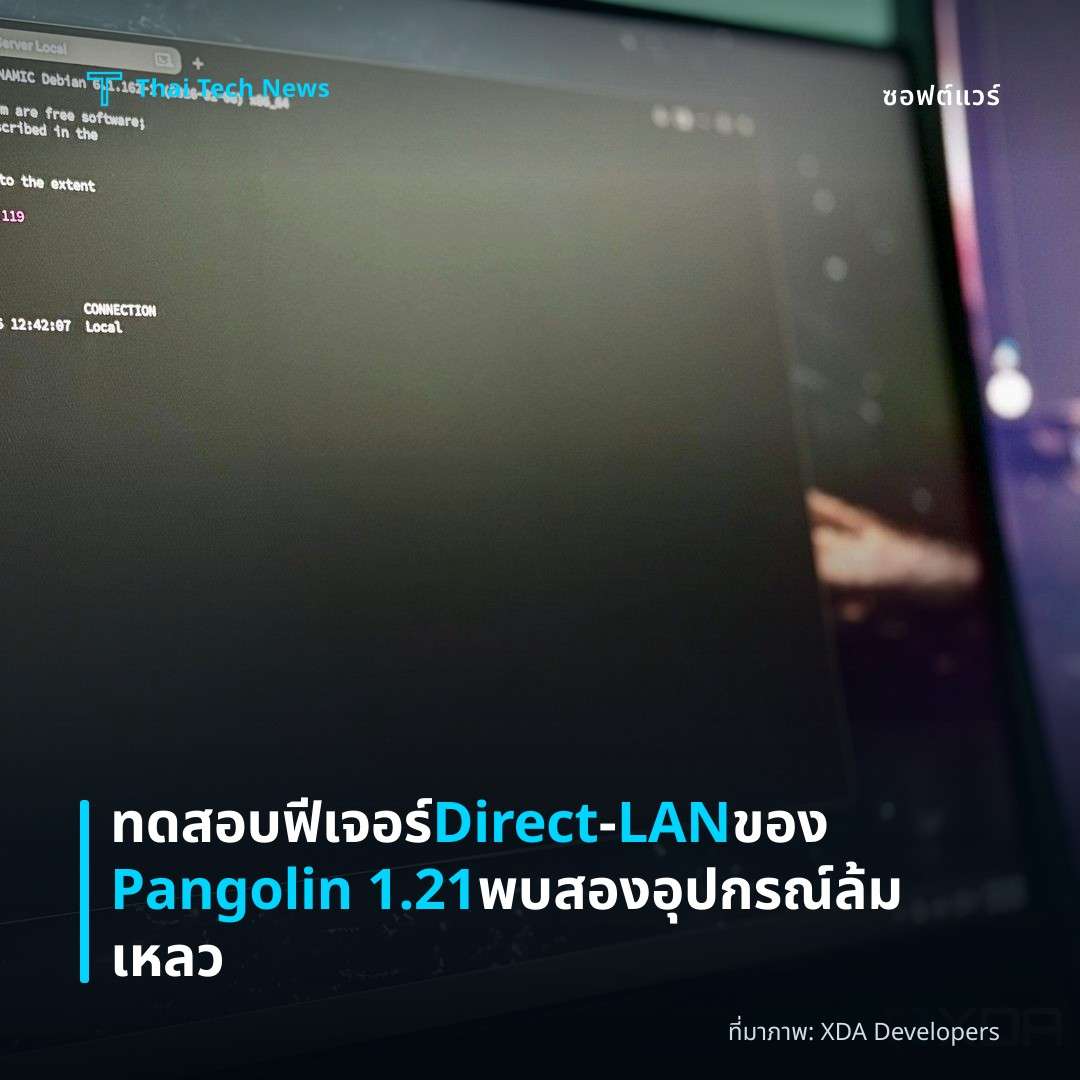 ทดสอบฟีเจอร์ Direct‑LAN ของ Pangolin 1.21 พบสองอุปกรณ์ล้มเหลว
