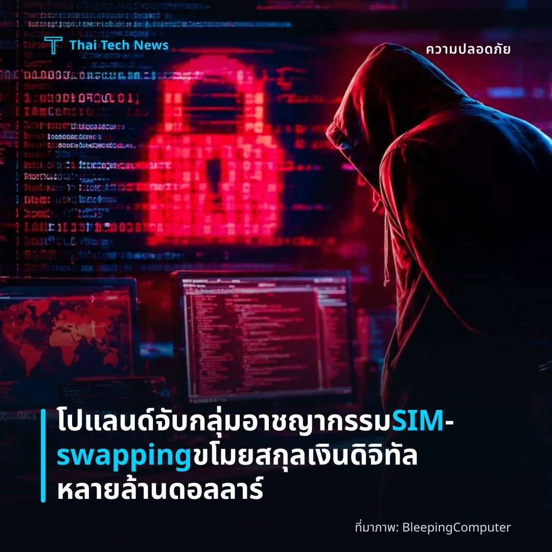 โปแลนด์จับกลุ่มอาชญากรรม SIM‑swapping ขโมยสกุลเงินดิจิทัลหลายล้านดอลลาร์
