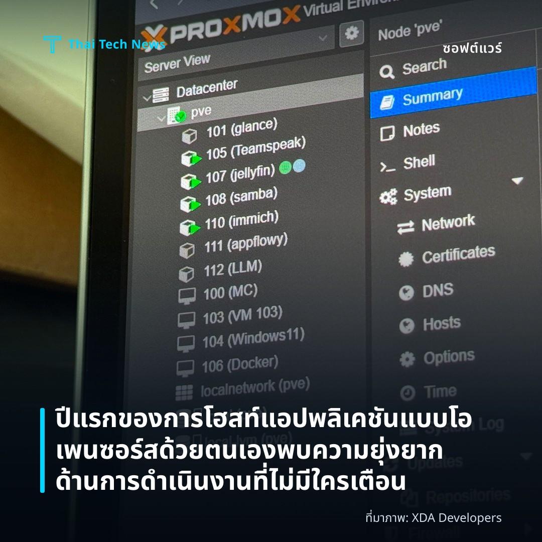 ปีแรกของการโฮสท์แอปพลิเคชันแบบโอเพนซอร์สด้วยตนเอง พบความยุ่งยากด้านการดำเนินงานที่ไม่มีใครเตือน