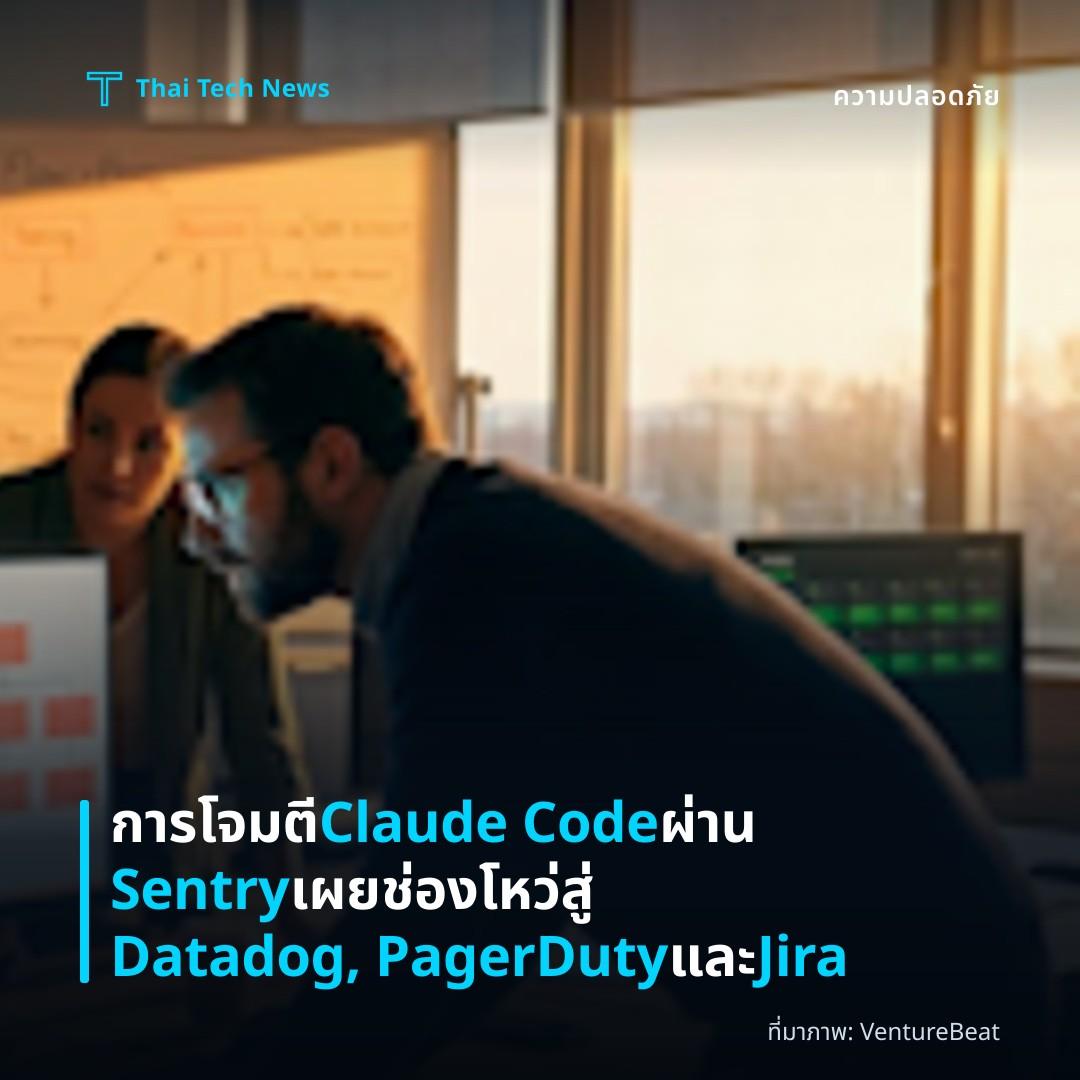 การโจมตี Claude Code ผ่าน Sentry เผยช่องโหว่สู่ Datadog, PagerDuty และ Jira