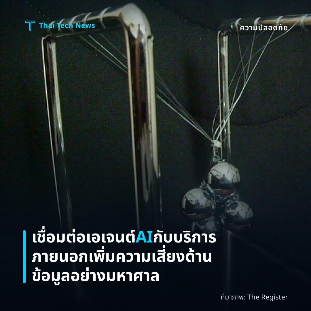 เชื่อมต่อเอเจนต์ AI กับบริการภายนอกเพิ่มความเสี่ยงด้านข้อมูลอย่างมหาศาล