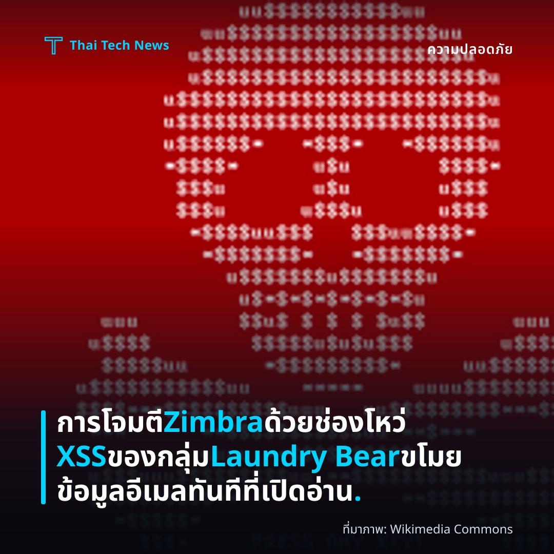 การโจมตี Zimbra ด้วยช่องโหว่ XSS ของกลุ่ม Laundry Bear ขโมยข้อมูลอีเมลทันทีที่เปิดอ่าน.