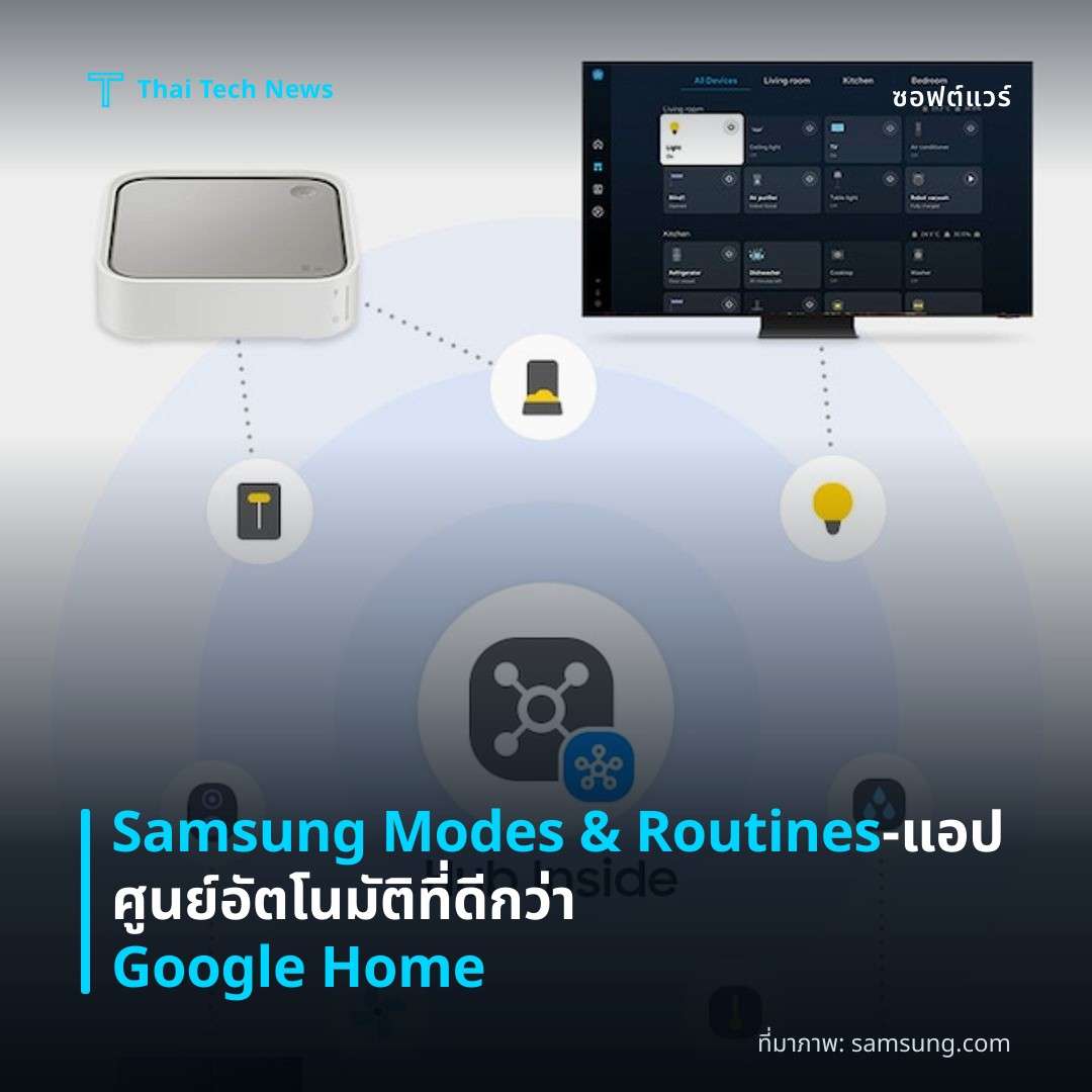 Samsung Modes & Routines – แอปศูนย์อัตโนมัติที่ดีกว่า Google Home