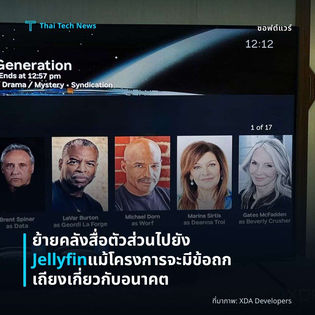 ย้ายคลังสื่อตัวส่วนไปยัง Jellyfin แม้โครงการจะมีข้อถกเถียงเกี่ยวกับอนาคต