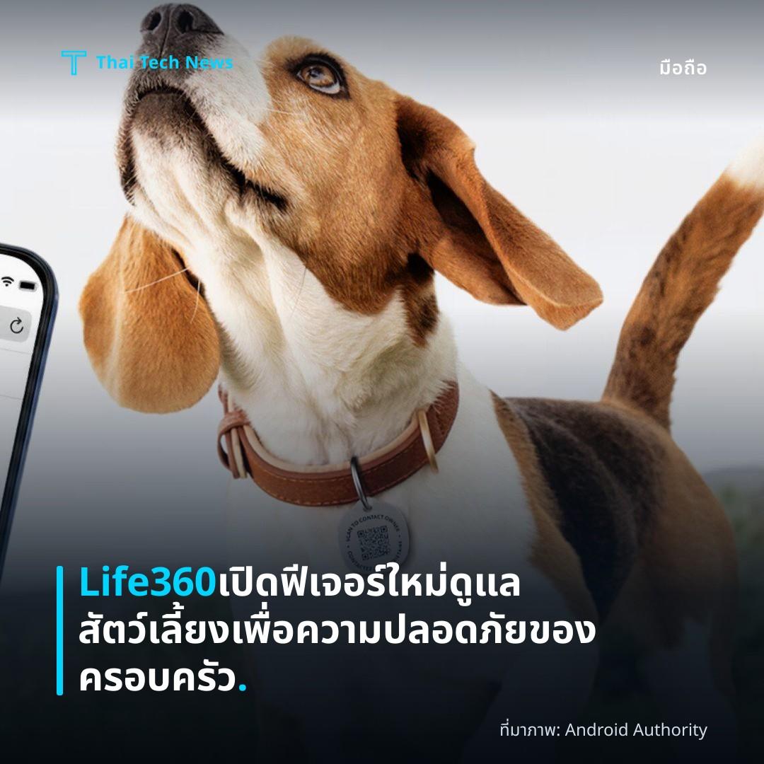 Life360 เปิดฟีเจอร์ใหม่ดูแลสัตว์เลี้ยงเพื่อความปลอดภัยของครอบครัว.