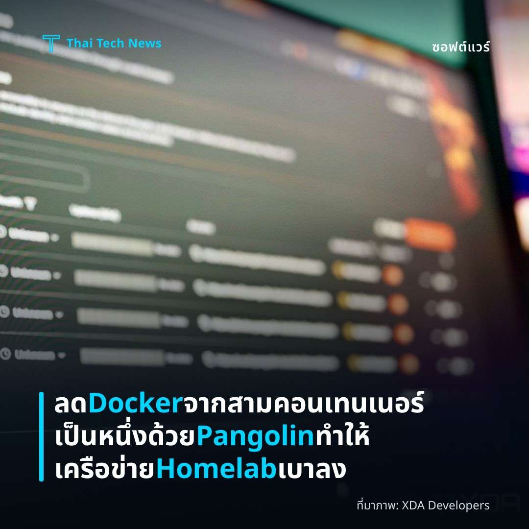 ลด Docker จากสามคอนเทนเนอร์เป็นหนึ่งด้วย Pangolin ทำให้เครือข่าย Homelab เบาลง