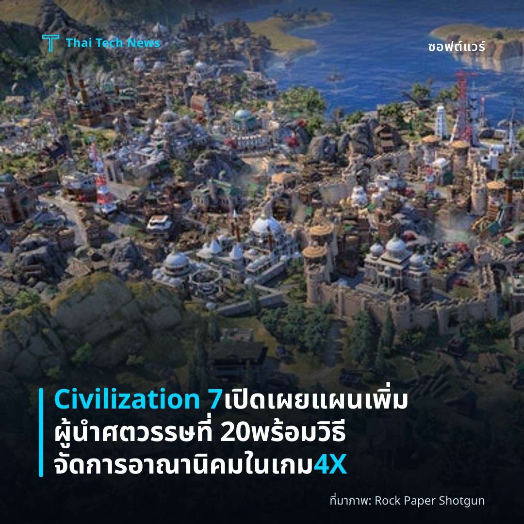 Civilization 7 เปิดเผยแผนเพิ่มผู้นำศตวรรษที่ 20 พร้อมวิธีจัดการอาณานิคมในเกม 4X