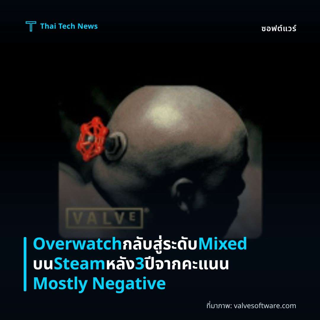 Overwatch กลับสู่ระดับ Mixed บน Steam หลัง 3 ปีจากคะแนน Mostly Negative
