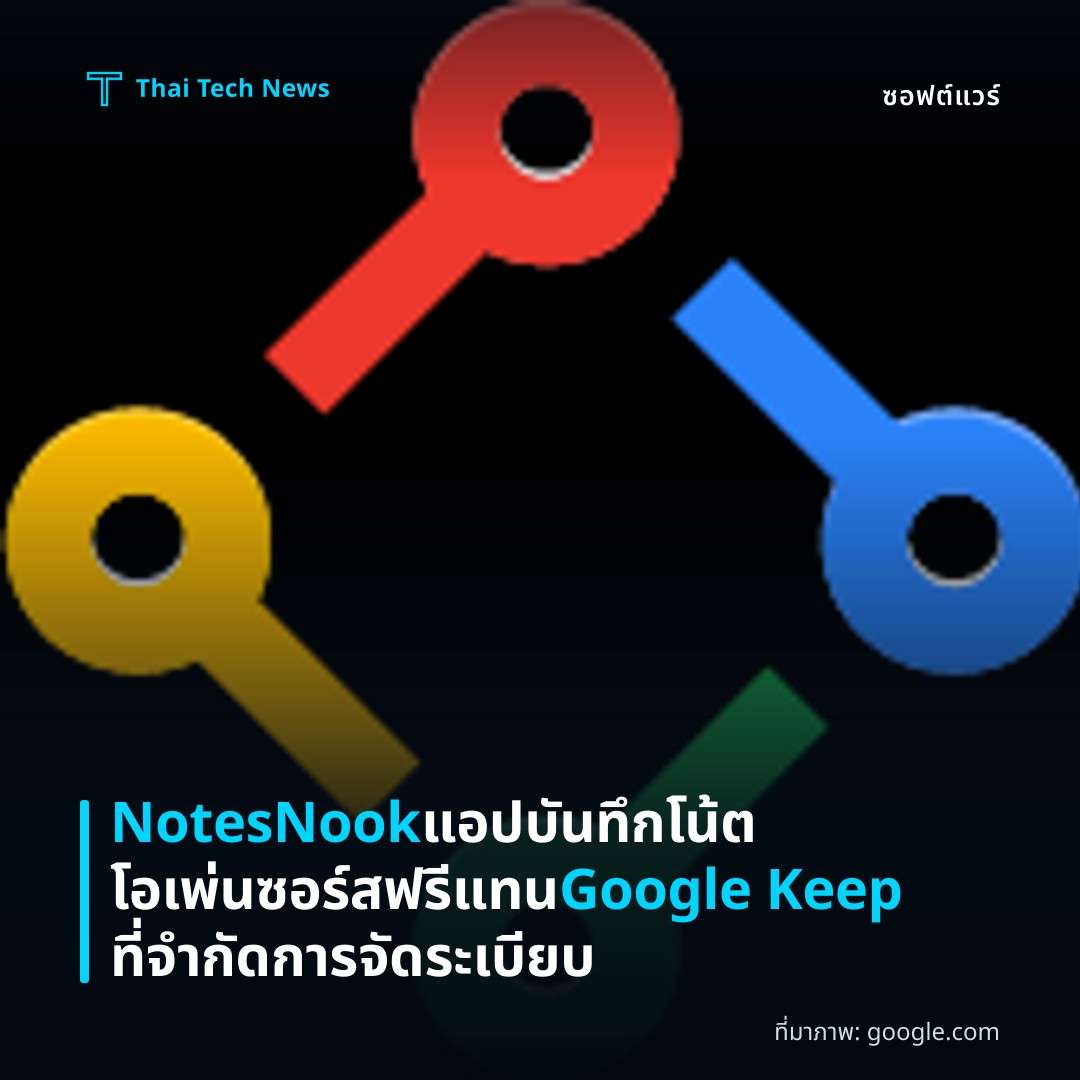 NotesNook แอปบันทึกโน้ตโอเพ่นซอร์สฟรี แทน Google Keep ที่จำกัดการจัดระเบียบ